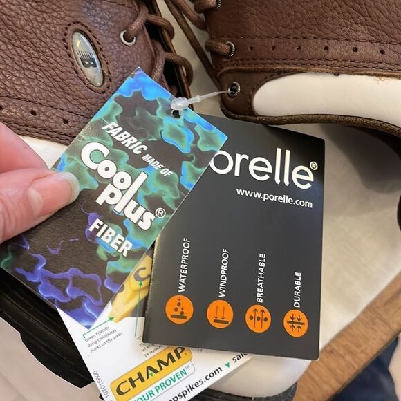 NEW BALANCE GOLF SHOES.  NEW.  SIZE 7 2E WIDE. - Picture 4 of 10